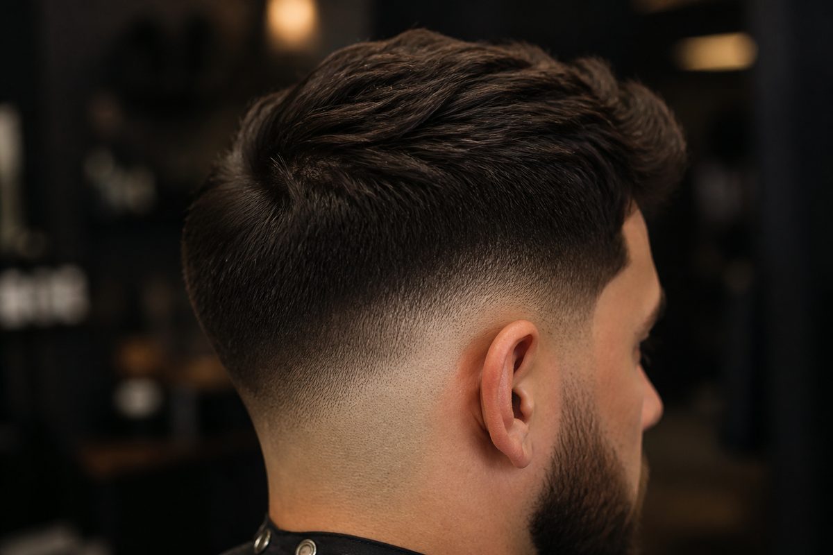 Мужская стрижка fade